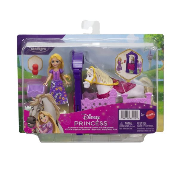 DISNEY PRINCESS SET DE JOACA GRAJDUL REGAL AL LUI RAPUNZEL PAPUSA SI ACCESORII