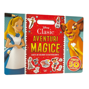 Disney Clasic. Aventuri magice. Carte de colorat cu autocolante