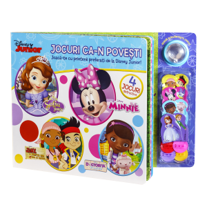Jocuri ca-n povești. Joacă-te cu prietenii preferați de la Disney Junior!