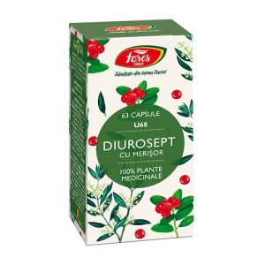 Diurosept  cu merisor, 63 capsule - U68