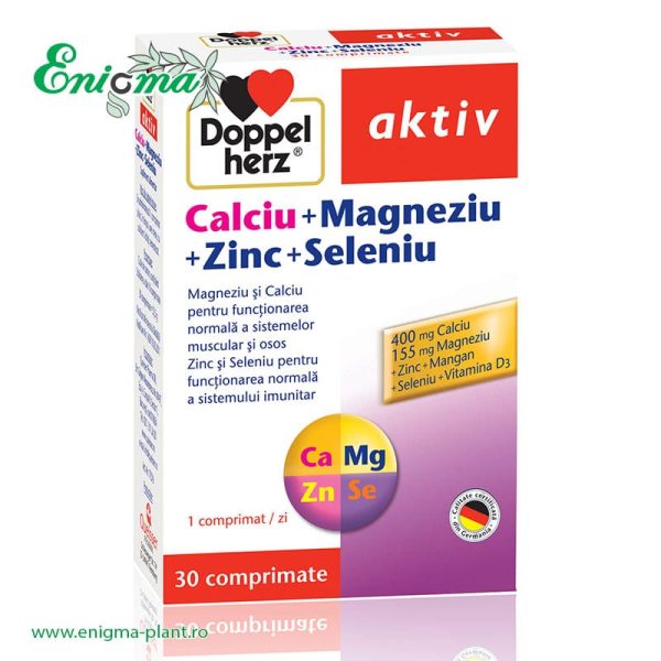doppelherz-calciu-magneziu-zinc-seleniu-b79.jpg Doppelherz® aktiv Calciu + Magneziu + Zinc + Seleniu