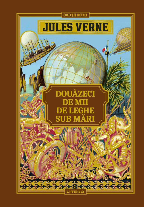 Douazeci de mii de leghe sub mari. Volumul 2. Biblioteca Jules Verne