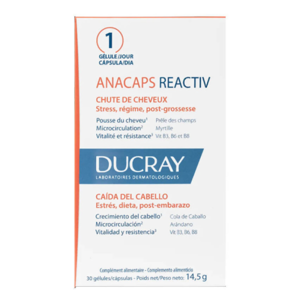 ducray-anacaps-reactiv-hair-loss-reaction-30-capsule.png Anacaps Reactiv, 30 capsule, Ducray