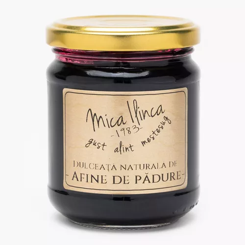 dulceata-afine-70-1.webp Dulceață Naturală de Afine de Pădure 70%, 220g | Mica Ilinca