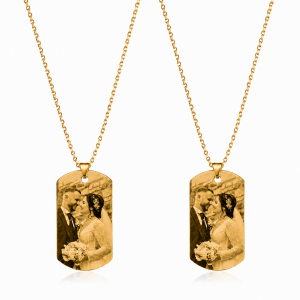 Set 2 Coliere Personalizate Eyes Love Gold cu Aur