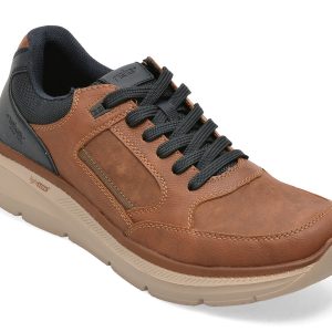 Pantofi sport RIEKER maro, B1801, din piele ecologica