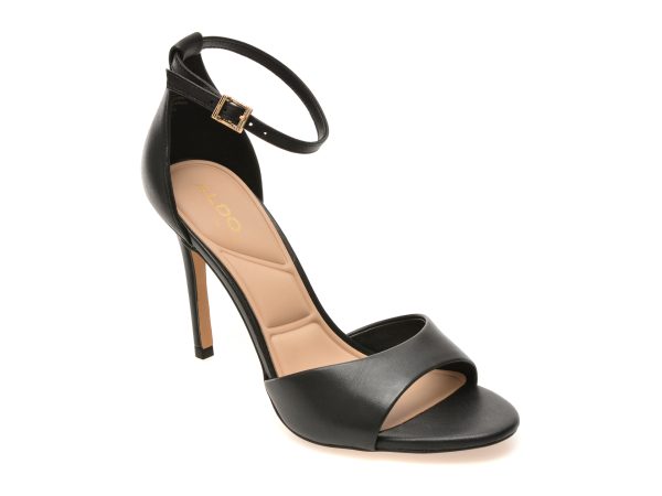 ef1324574706aaa9112e62f0db563f76fea8f748b7e04eecd8dc59702eb4c3a1.jpeg Sandale elegante ALDO negre, CRERIDE 001, din piele naturala
