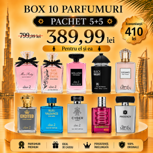 Box Dubai Vip – 10 Parfumuri Mixte EL&EA