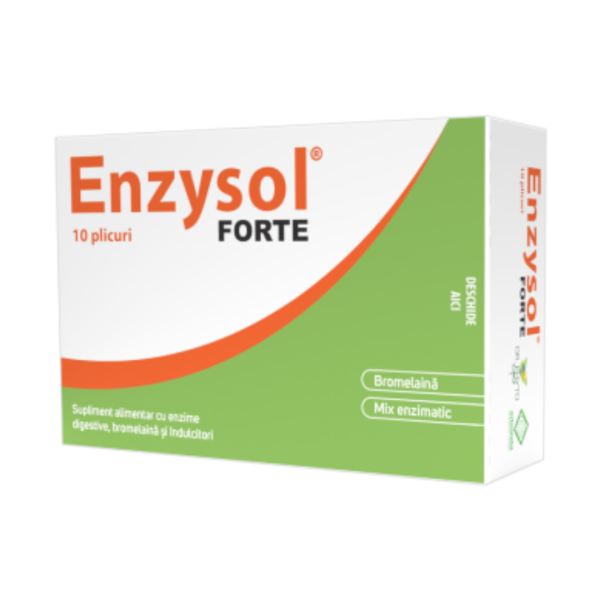 Enzysol Forte, 10 plicuri, Dr. Phyto