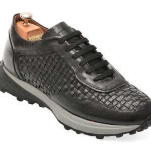 Pantofi sport LE COLONEL negri, 66748, din piele naturala