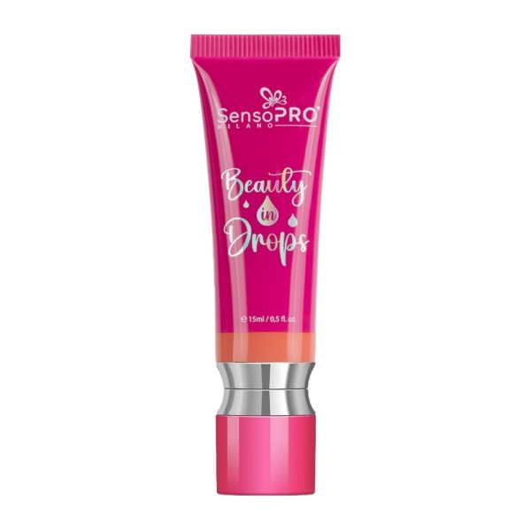 Fard lichid Beauty in drops SensoPRO Milano, Peachy