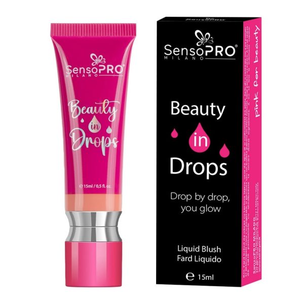 Fard lichid Beauty in drops SensoPRO Milano, Petal