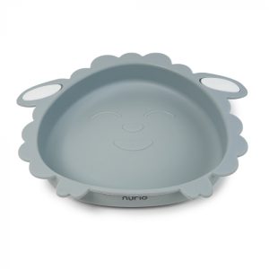 Farfurie din Silicon pentru Copii - Oita - Gri - Nurio