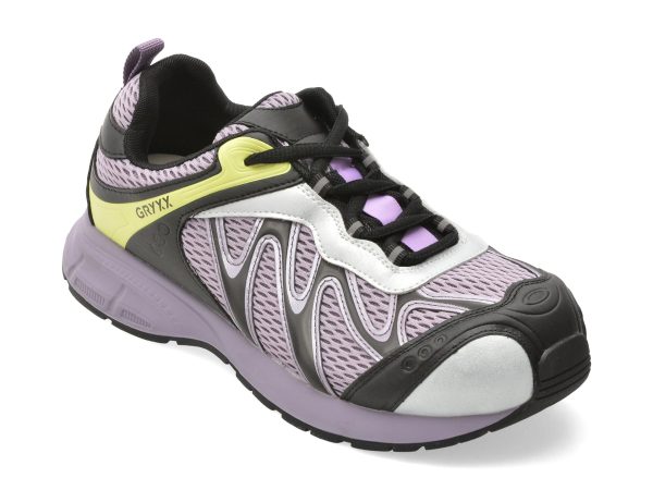 fc922fcf4846a6e99f423aefbddcd591a3713c6f599f19ca0c77b203d871f2b6.jpeg Pantofi sport GRYXX mov, 2839, din material textil