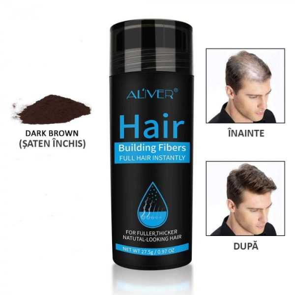fibre-pentru-par-rar-pudra-aliver-saten-mediu-medium-brown-27-5-g-769481.jpg Fibre pentru par rar, pudra, Aliver, Saten inchis (Dark Brown), 27.5 g