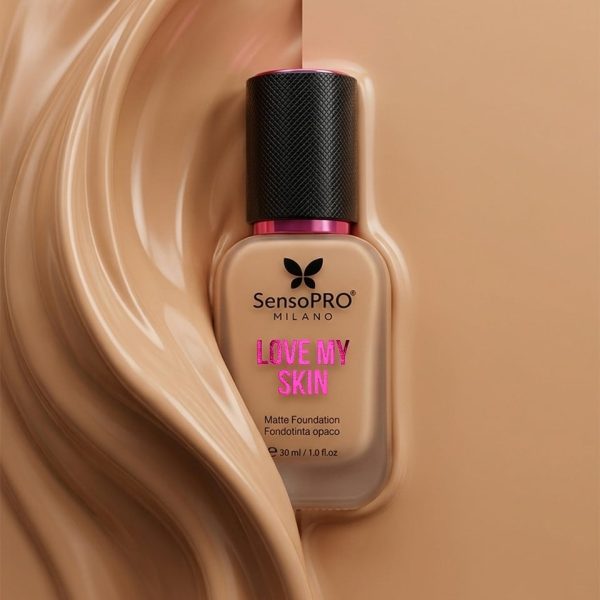 Fond de ten Love My Skin, cu vitamina E, SensoPRO Milano, S06 Medium Neutral