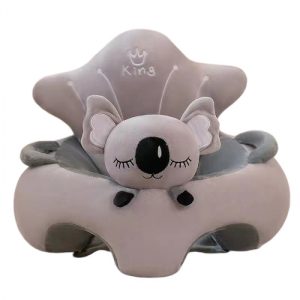 fotoliu-bebelusi-cu-spatar-si-suport-picioare-lucky-baby-627582.jpg Fotoliu bebelusi cu spatar si suport picioare Lucky Baby, Koala gri