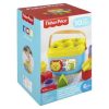 Sortator de forme cu galetusa pentru Bebelusi, Primele Cuburi, FisherPrice FFC84