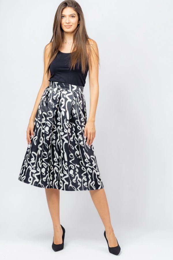 fusta-ampla-midi-satinata-cu-imprimeu-love-4416-2984.jpg Fusta ampla midi satinata cu imprimeu Love