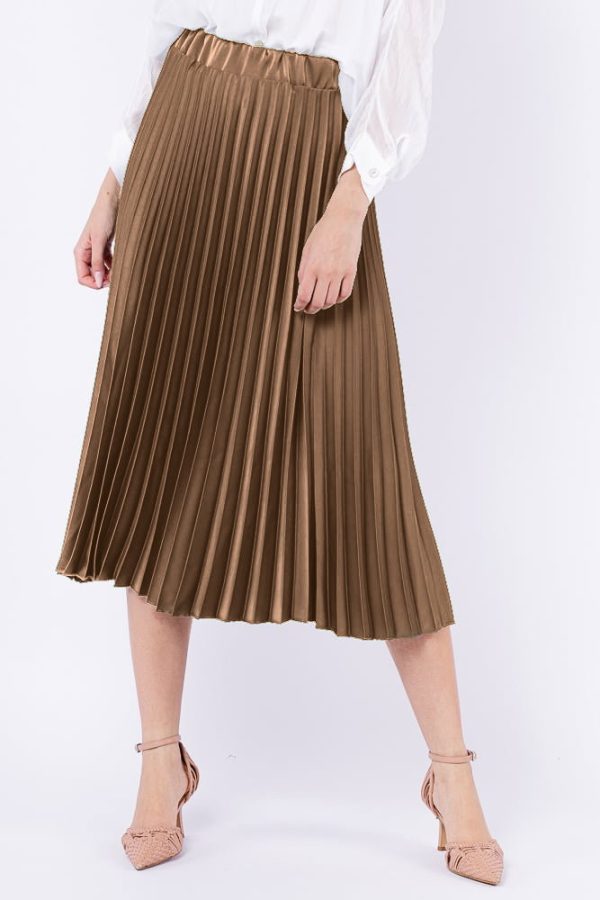 fusta-plisata-satinata-midi-kaki-copie-833750.jpg Fusta plisata, satinata, midi, capucino