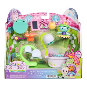 GABBYS DOLLHOUSE FAIRYLANDIA SET DE JOACA BAIA MAGICA A PISICII MERCAT CU FIGURINE SI ACCESORII