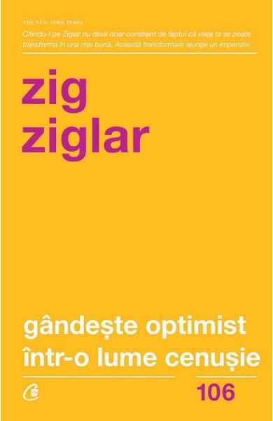 Gandeste optimist intr-o lume cenusie