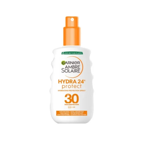 Garnier Ambre Solaire Lotiune de plaja cu pompa 200 ml SPF 30 Hydra 24 Protect