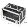 geanta-makeup-din-aluminiu-cu-oglinda-black-pattern-luxorise8419010.jpg Geanta Makeup din Aluminiu cu Oglinda, Black Pattern, LUXORISE
