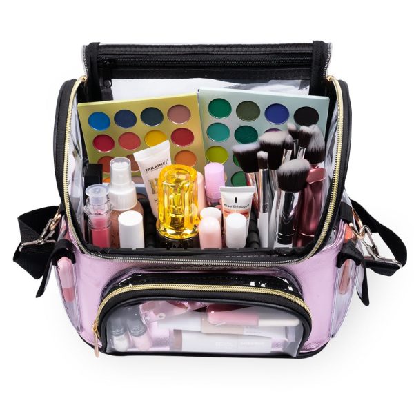Geanta Produse Cosmetice SensoPRO Milano, Vanity Travel Pink