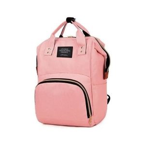 Geanta rucsac Living Share pentru mamicile de bebelusi, roz