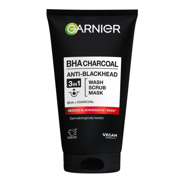 gel-de-curatare-garnier-pure-active-charcoal-3-in-1-anti-puncte-negre.png Gel de curatare 3in1 Pure Active Charcoal Skin Naturals, 150ml, Garnier
