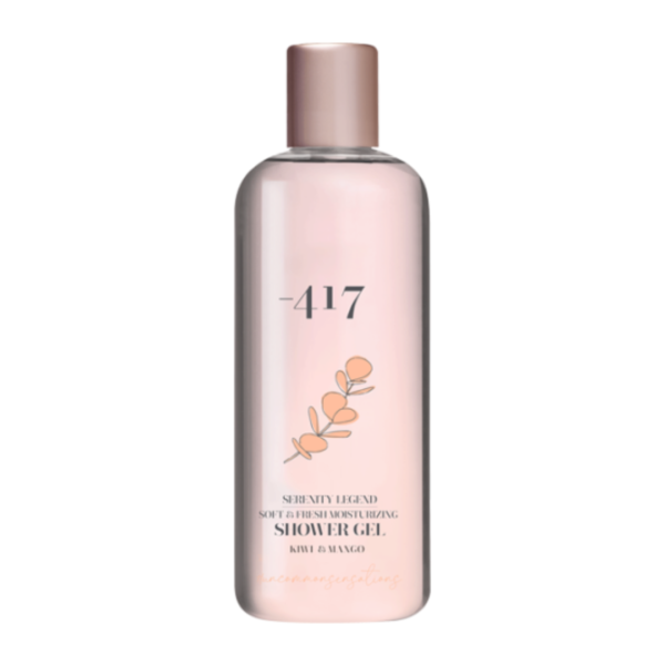 Gel de dus hidratant cu kiwi si mango Serenity Legend, 350 ml, Minus 417