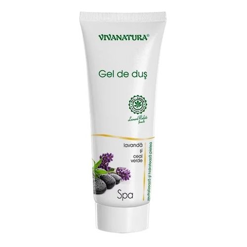 gel-de-dus-spa-lavanda-ceai-verde-2.jpg Gel de Duş Spa cu Lavandă și Ceai Verde, 250ml | Vivanatura