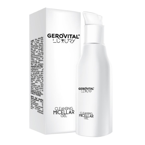 gel-micelar-demachiant-gerovital-luxury.png Gel micelar demachiant Luxury, 100 ml, Gerovital