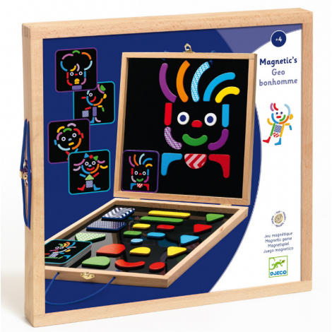 Geobonhomme joc cu magneţi Djeco 3136