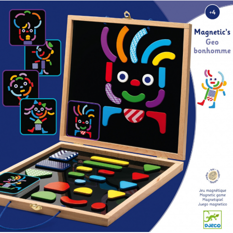 Geobonhomme joc cu magneţi Djeco 3136