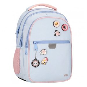 Ghiozdan scoala pentru copii Starpak Pins, 2 compartimente, 40x29x20 cm
