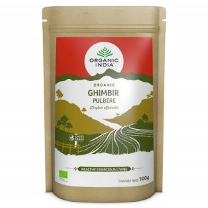 Ghimbir Pulbere, 100% Organic, 100g  ECO| Organic India