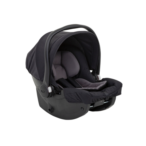 Scoica auto Graco SnugEssentials Midnight Black, 40-75 cm, testata ADAC si certificata R129