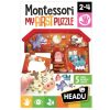 Headu Montessori - Primul Meu Puzzle - Ferma