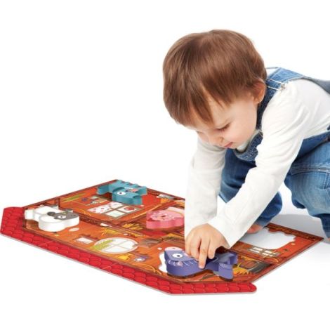 Headu Montessori - Primul Meu Puzzle - Ferma