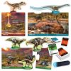 Headu Stem - Joc Cu Lanterna Uv - Descopera Dinozaurii