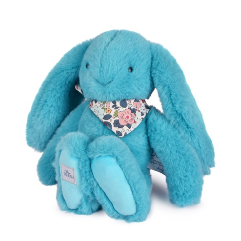 iepuras-doudou-jucarie-de-plus-25-cm-turcoaz.png Iepuras Doudou - jucarie de plus, 25 cm, turcoaz