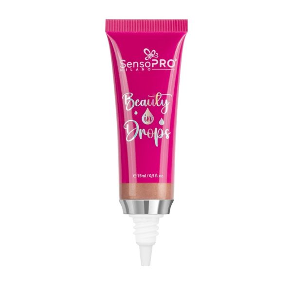 Iluminator lichid Beauty in drops SensoPRO Milano, Champagne