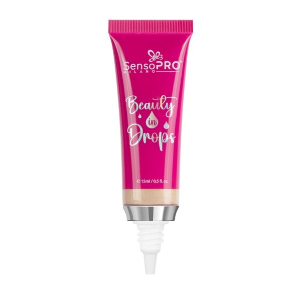 Iluminator lichid Beauty in drops SensoPRO Milano, Pearl