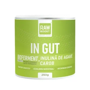 In Gut, bioferment prebiotic pentru un microbiom sănătos, 250g | Rawboost