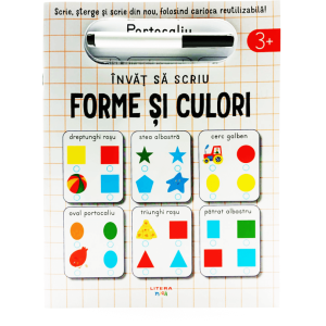 Invat sa scriu. Forme si culori