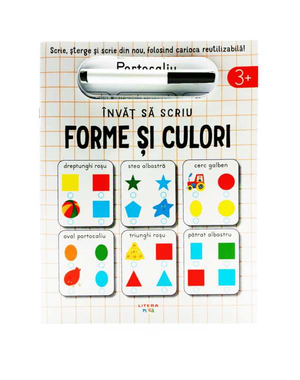 Invat sa scriu. Forme si culori