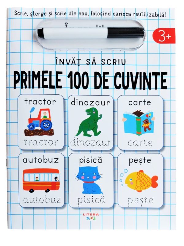 Invat sa scriu. Primele 100 de cuvinte