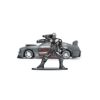Jada Marvel Masinuta Metalica Ford Mustang Scara 1:32 Si Figurina Metalica War Machine